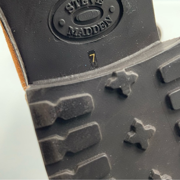 Steve Madden Dorman Cognac Suede Boots. Women’s Size 7. - Picture 7 of 8